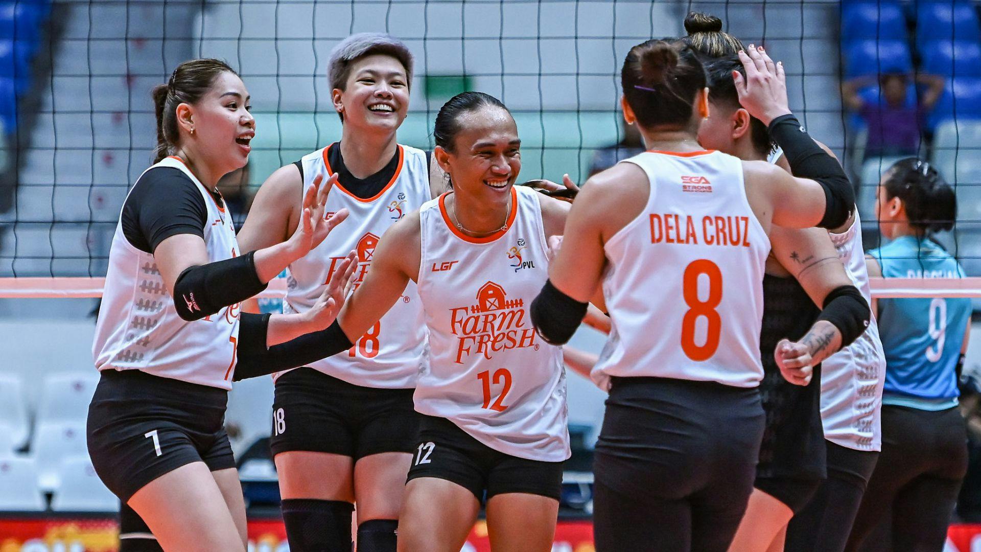 Farm Fresh topples Galeries Tower for first win in PVL All-Filipino